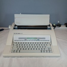 Silver Reed EX75 Electronic Word Processing Portable Typewriter Manual & Ribbon
