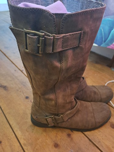 Vintage leather mid calf - leather,