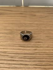 Adjustable 8 ball Ring Stussy