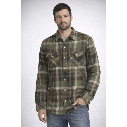 Levi long sleeve - sleeve, plaid
