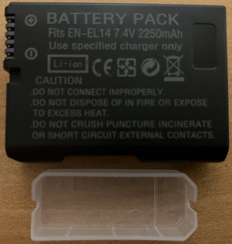 New el14 camera - en-el14, battery