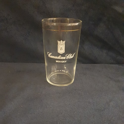 Vintage tumbler glass canadian - vintage,