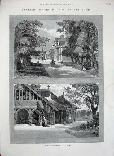 Original old antique print - original,