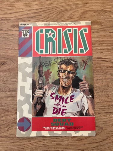 2000ad crisis magazine 10 - 2000ad,