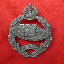 Royal Tank Corps cap badge