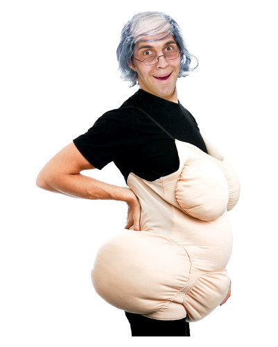 Skin tone fat suit - as, funny
