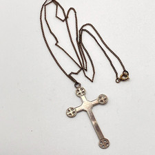 Celtic cross pendant necklace