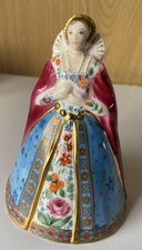 Royal Worcester Anne Boleyn Connoisseur Collection Candle Snuffer. Hand Painted