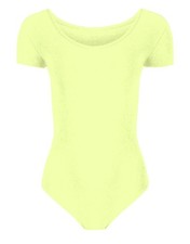 Short Sleeve Leotard Girls