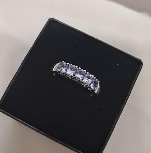 Vintage sterling tanzanite - vintage,