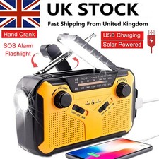 Emergency Wind Up Solar Hand