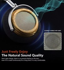 Audiophile Walnut Wood Overear