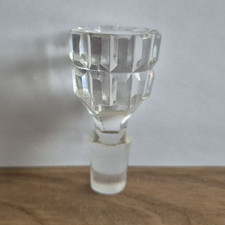 Antique Clear CUT GLASS