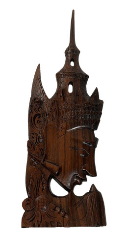 Hand carved wooden - carved, thai