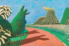 David Hockney Spring Path Year
