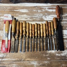 Job lot of 17 Vintage wood