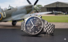 Iwc pilot watch grey - watch, men's