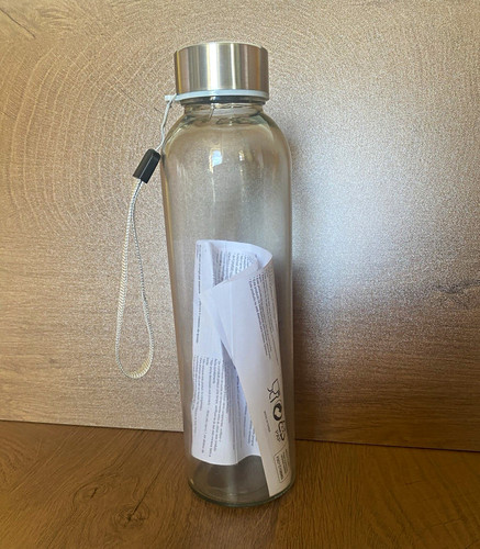 Clear glass water - l,