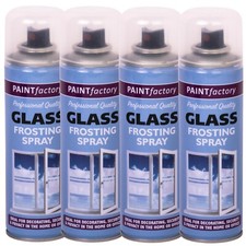 4 x Window Glass Frosting