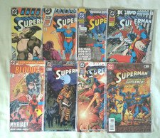 SUPERMAN ANNUALS #1, 2, 3, 4