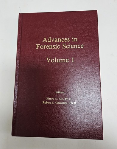 Advances forensic science - in,