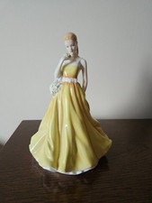 Royal Doulton Flower of the Month March Jonquil Figurine