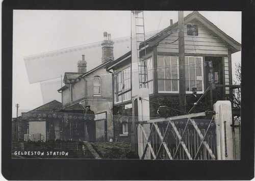 Geldeston railway station - railway,