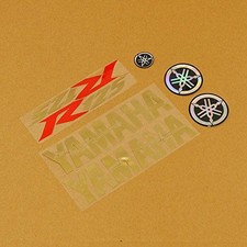 Gold/Red/Gold 7 Piece Sticker Set for Yamaha YZF-R 125 14-18