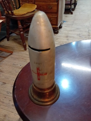 Original ww1 trench art red - original,