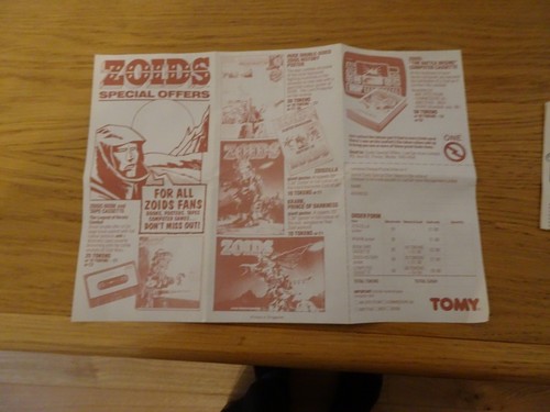 Rare vintage tomy super zoids - rare/vintage,