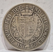 1896 Half Crown Queen Victoria