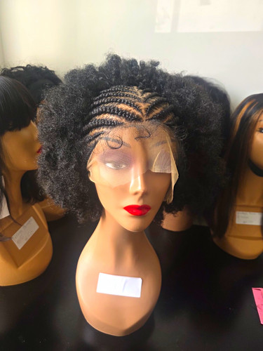 Glueless lace front braided - lace,