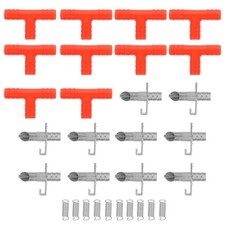 10Sets Rabbit Drinking Equipment Automatic Nipple Drinkers for Cages