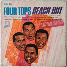 FOUR TOPS - FOUR TOPS REACH OUT - VINYL LP RECORD - 1967 - MOTOWN - MS 660
