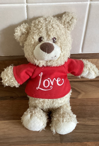 Tesco red love shirt - red,