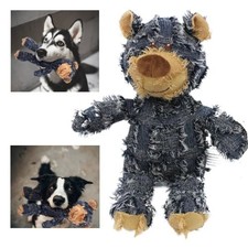 Durable Plush Squeaky Bear Dog