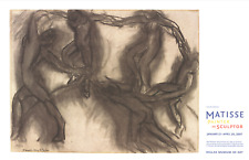 Vintage rare Henri Matisse (1869-1954) Exhibition poster "study for Dance" 2007 