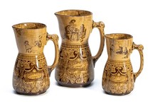 A SET OF ANTIQUE ROYAL DOULTON