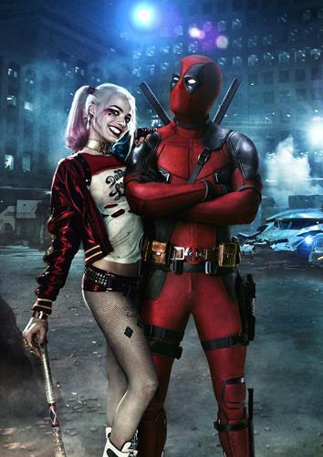 Deadpool harley quinn - ,