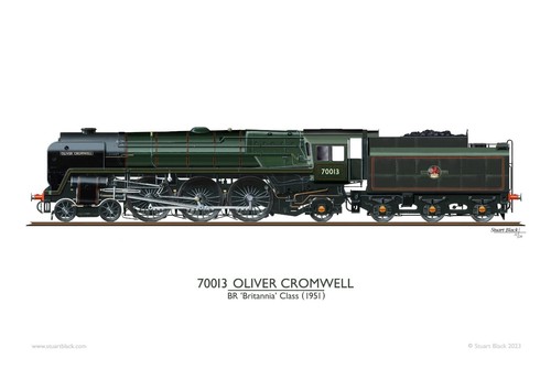 70013 oliver cromwell - oliver,