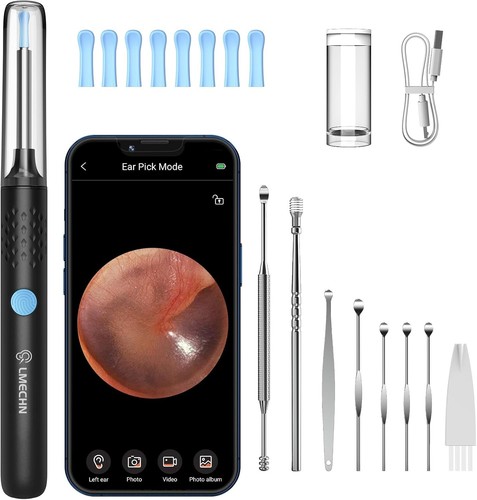 Ear wax remover camera wifi - ear,