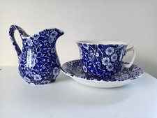 Burleigh Calico Blue And White
