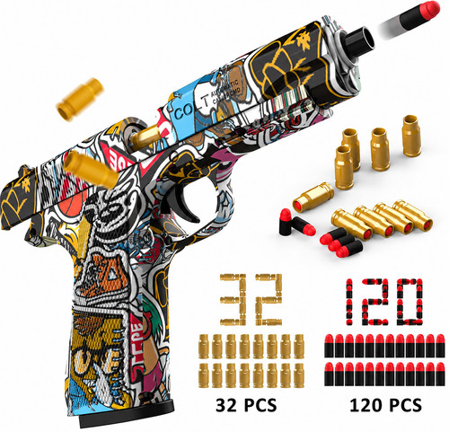 Plastic shell ejecting pistol - shell,