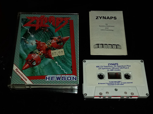 Zynaps sinclair zx - zynaps,