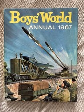 Boys World Annual 1967 Unclipped Excellent Condition