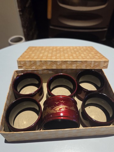 Set six boxed vintage - six,