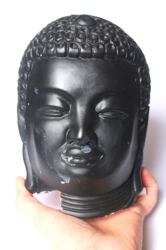 Buddha head heavy plaster - heavy,