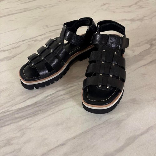 Donald pliner black leather - pliner,