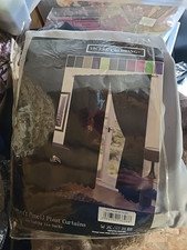 Viceroy Pencil Pleat 90x90 Silver Curtains New Tatty Pack Read Info Polyester 