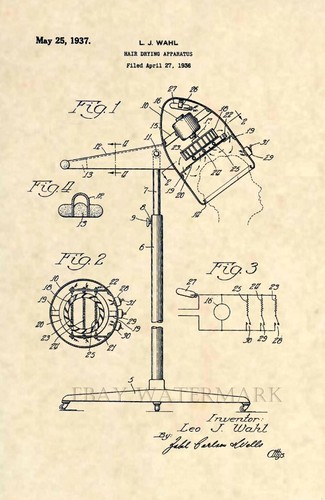 Official hair dryer patent - official, us